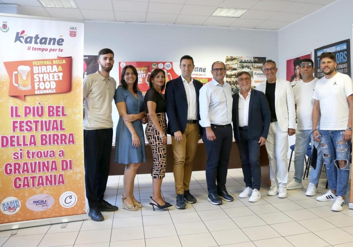 Presentato il 9° "Festival della Birra e dello Street Food Regionale", a Gravina di Catania dal 22 settembre al 1 ottobre - 