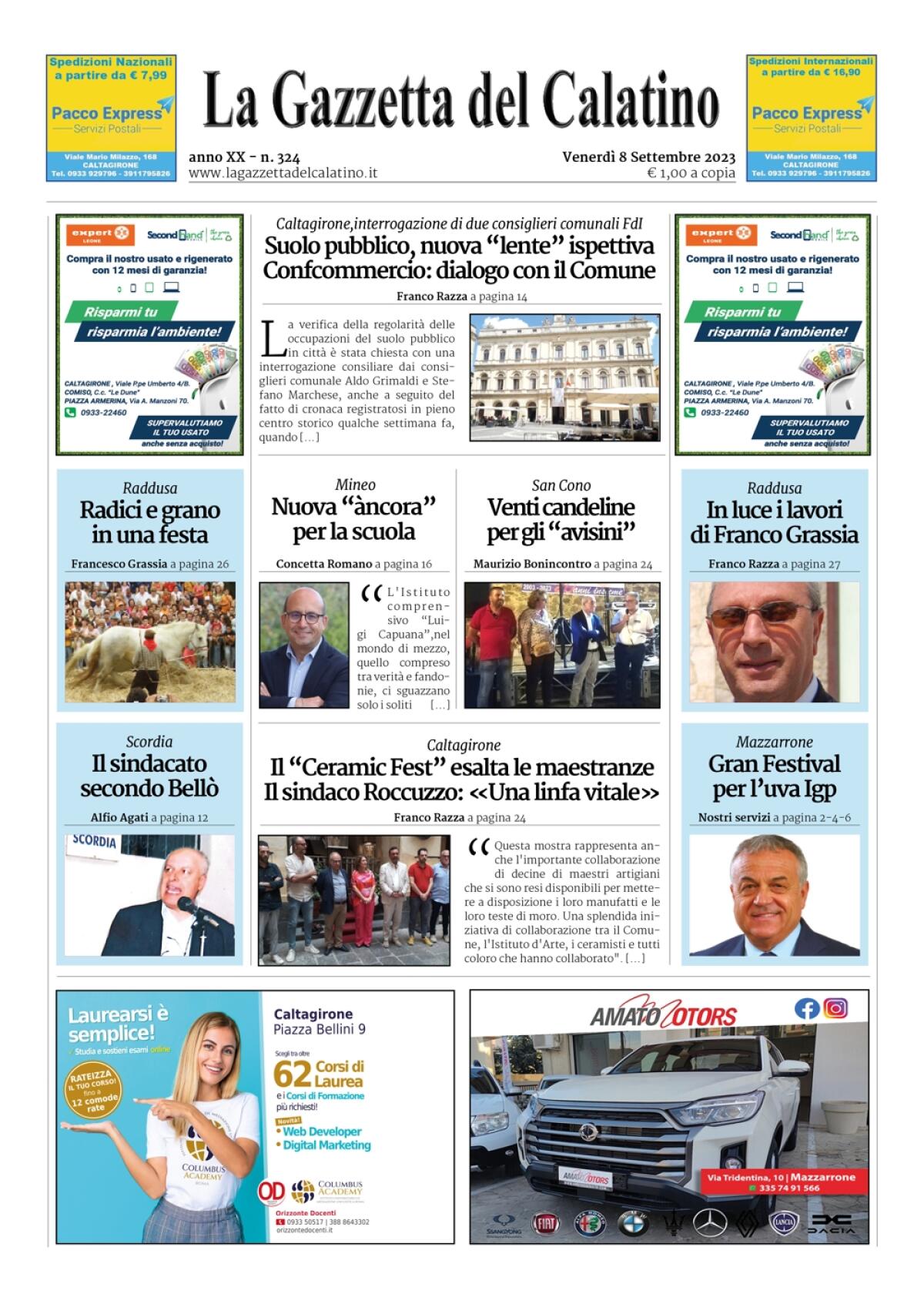 La Gazzetta del Calatino N° 324 - 