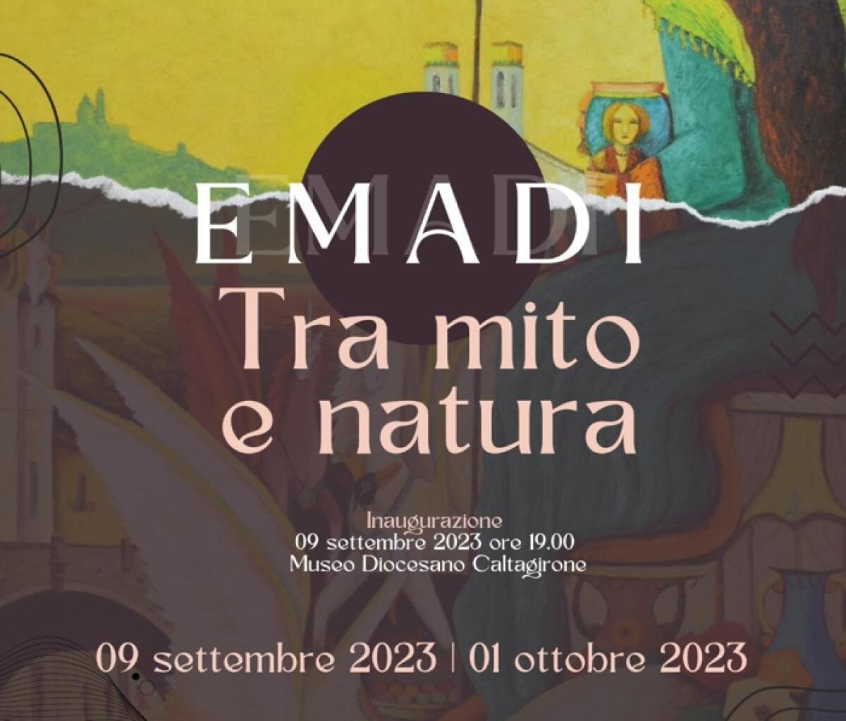Caltagirone: al Museo Diocesano dal 9 settembre la mostra "EMADI. Tra mito e natura" - 