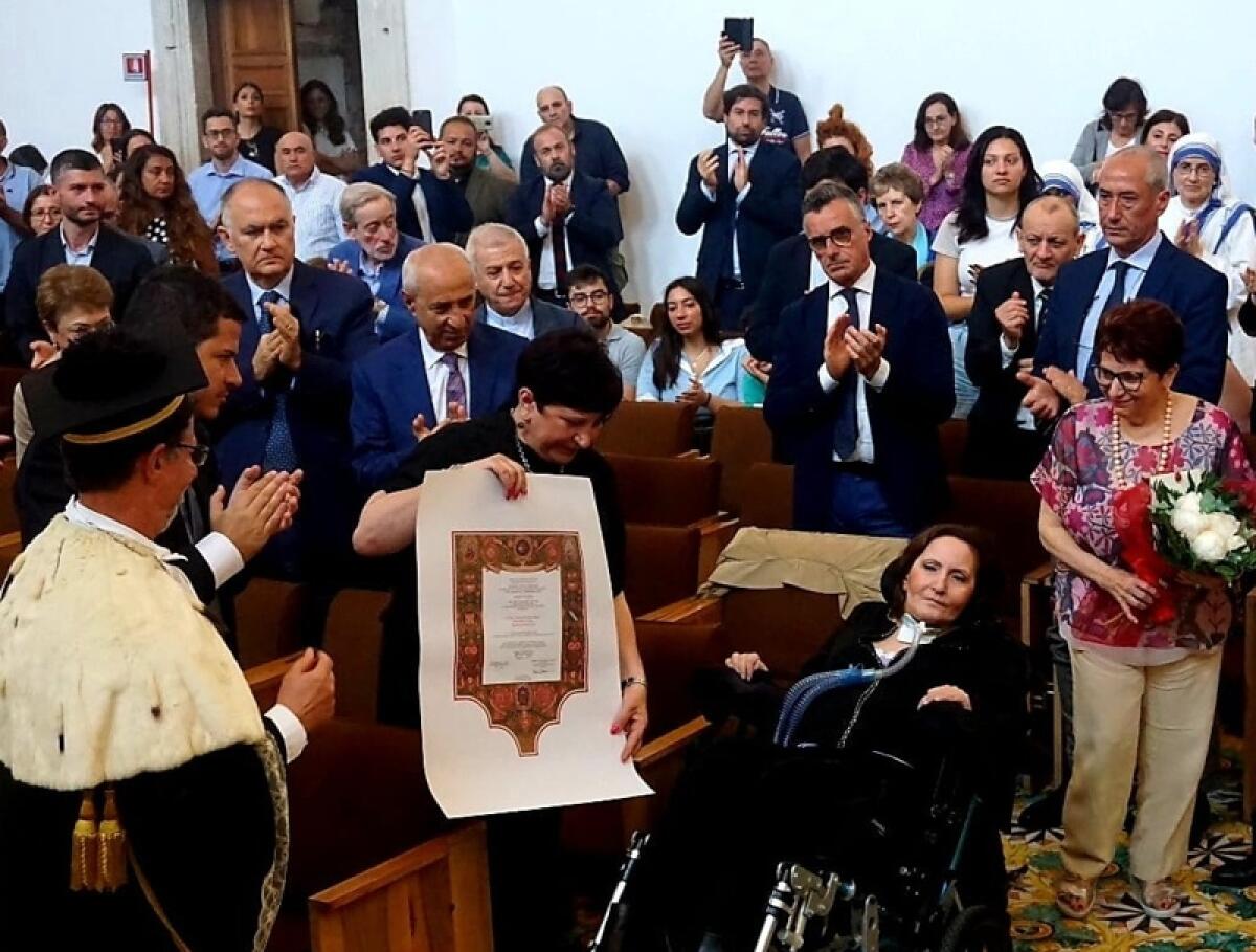 Si è spenta Laura Salafia, a lei era stata conferita dall'Università di Catania la laurea magistrale honoris causa in Filologia Moderna. - 