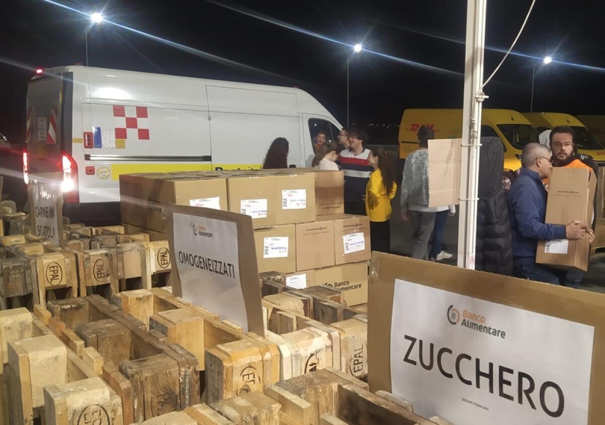 Colletta Alimentare 2023, in Sicilia raccolti 454.664 kg di prodotti che equivalgono a 909.329 pasti - 