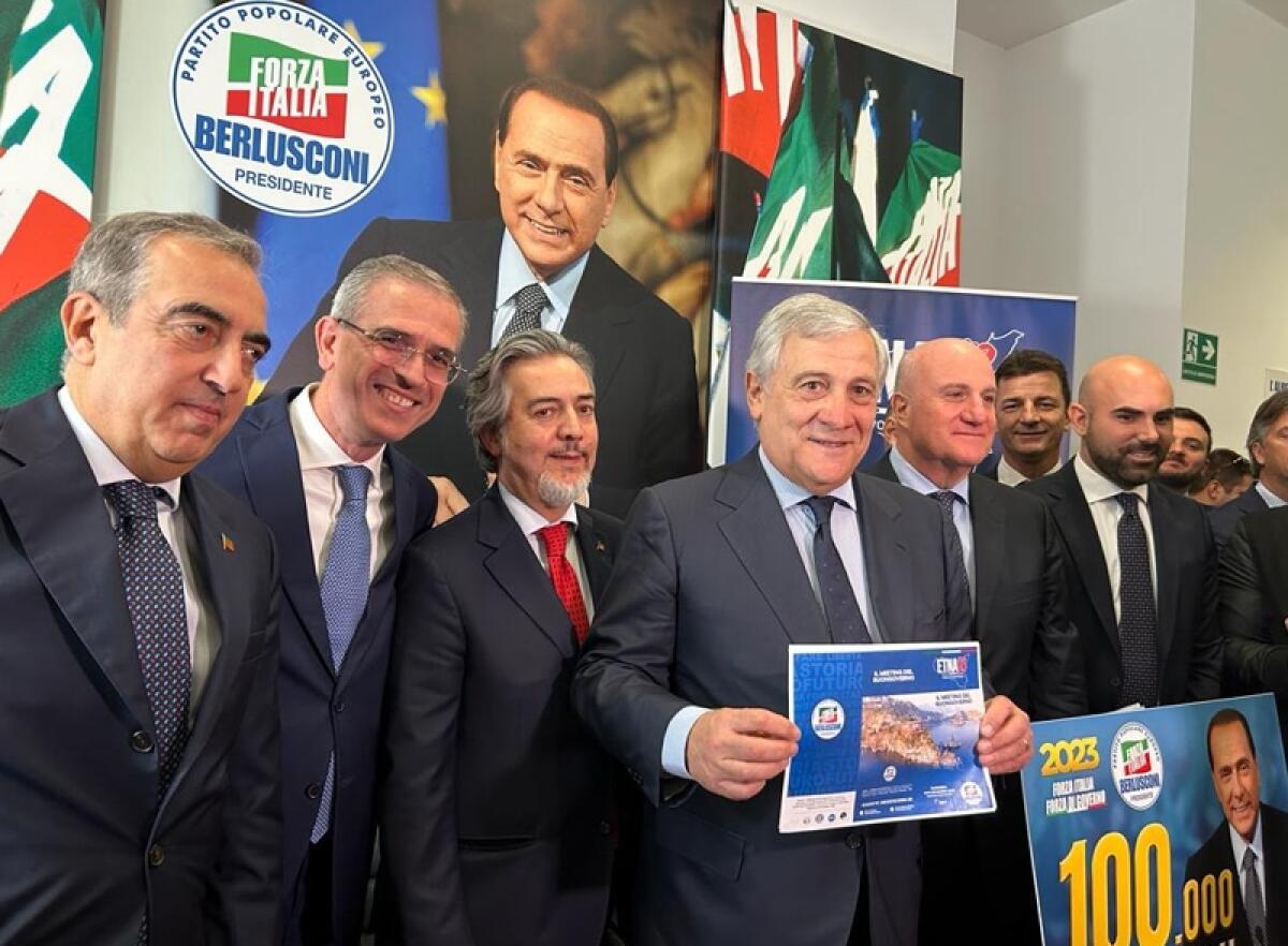 In Sicilia superati i 10.000 iscritti a Forza Italia, sabato e domenica a Taormina i vertici e i rappresentanti istituzionali nazionali - 