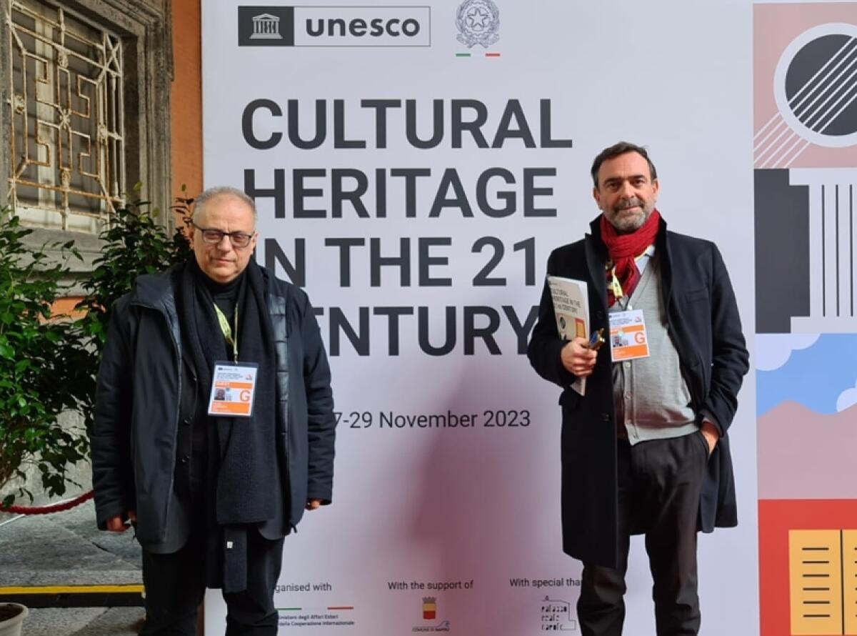 Al vertice internazionale UNESCO il sindaco Fabio Roccuzzo e l'assessore Claudio Lo Monaco - 