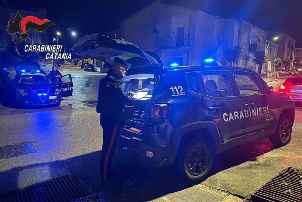 San Michele di Ganzaria e San Cono: i Carabinieri effettuano controlli straordinari nel week end. Due denunce e sanzioni al Codice della Strada - 