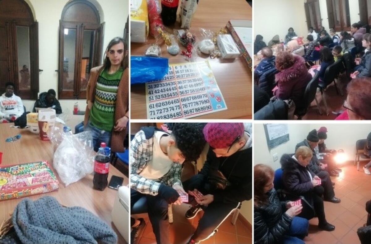 Progetto "Welfare Mineo": Cinematalizia & Tombolata con bambini, anziani e beneficiari - 