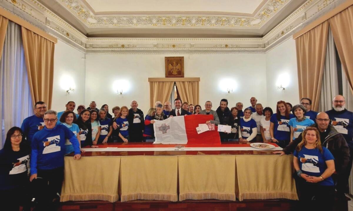 Caltagirone: sul Cammino di San Giacomo in Sicilia 38 pellegrini maltesi - 