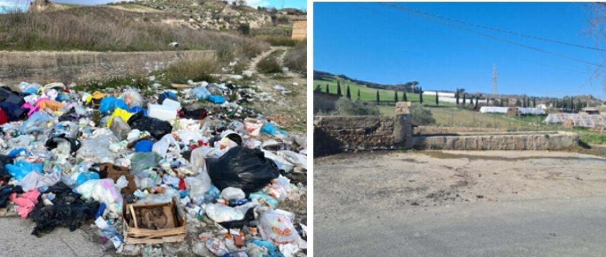 Discarica a cielo aperto al bivio Salvatorello, l'Anas ha provveduto a ripulirla - 