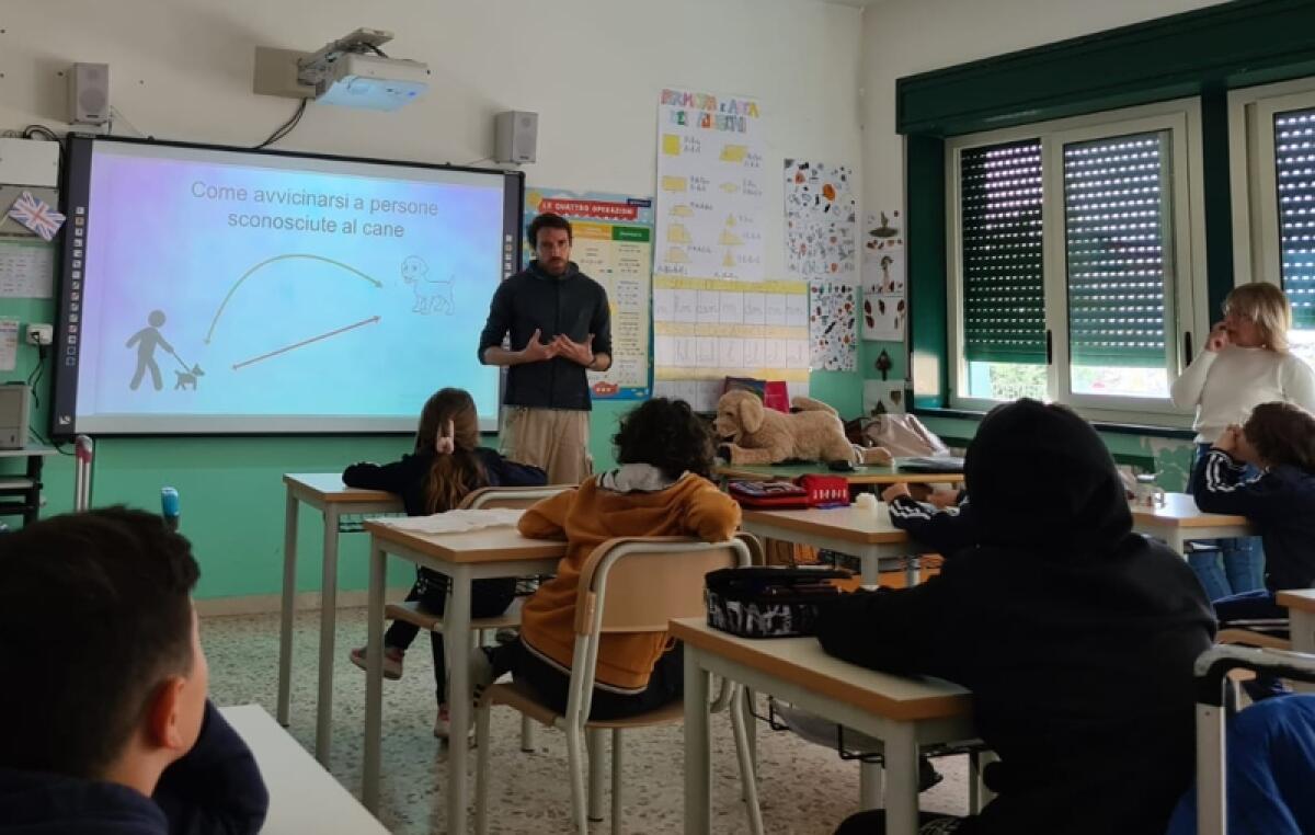 Caltagirone: sensibilizzazione sulla tutela dei diritti degli animali, incontro con gli studenti del plesso Romana - 