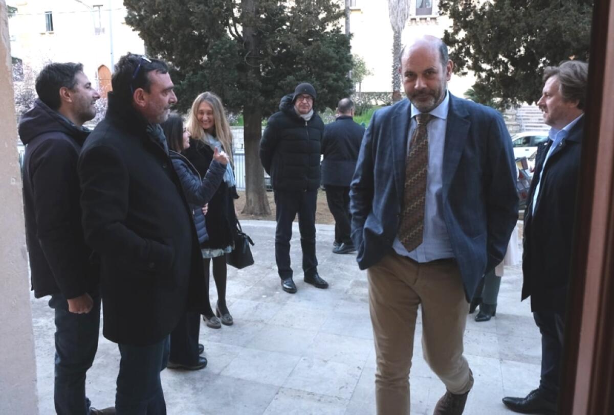 Caltagirone: sopralluogo della Commissione europea per la ristrutturazione e il recupero del Villino Milazzo - 