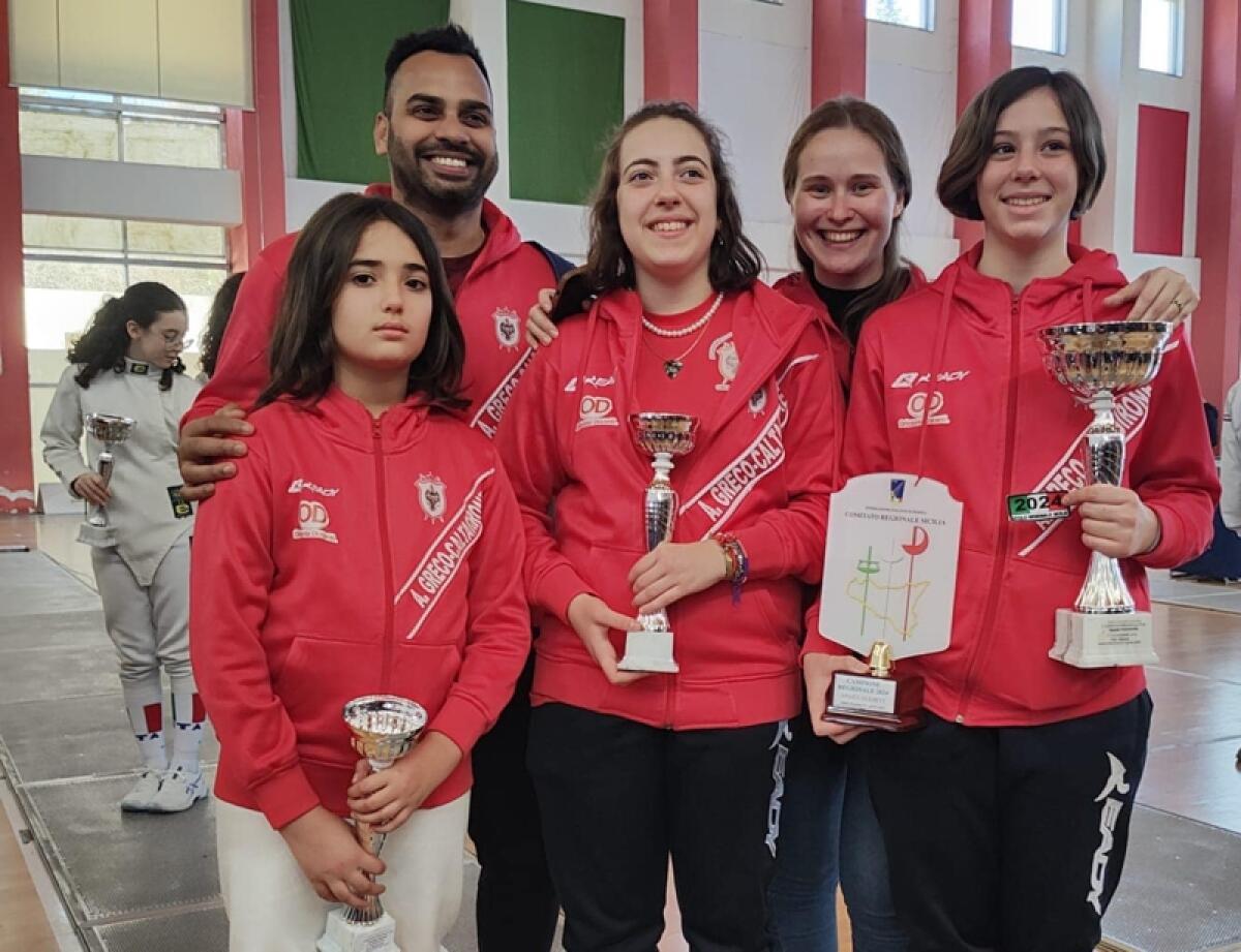 Scherma: Campionato Regionale under 14, ottimi risultati per l'Accademia d'Armi "Agesilao Greco" - 