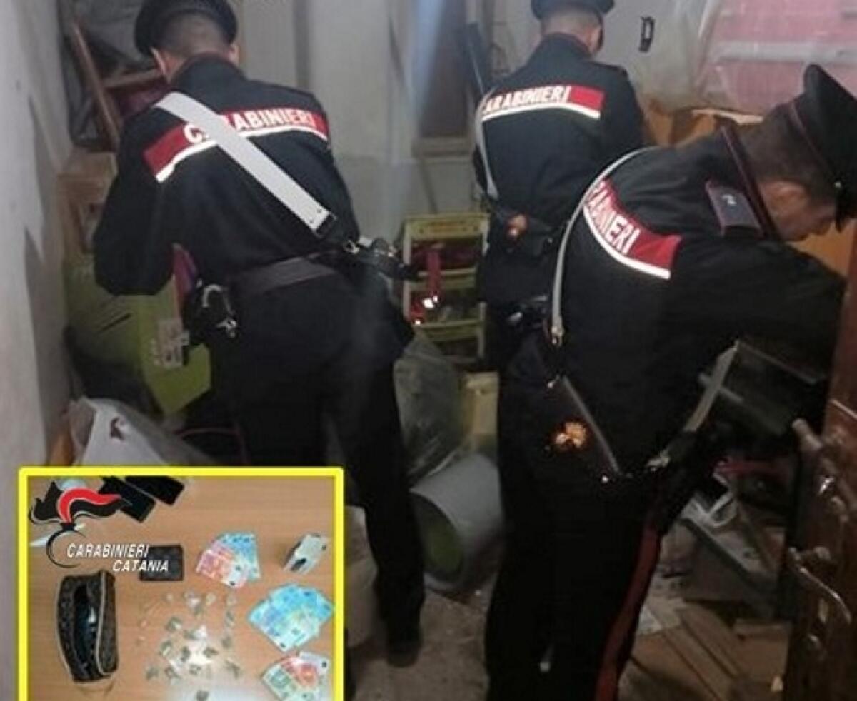 Scordia: detenzione di sostanze stupefacenti ai fini di spaccio, i Carabinieri arrestano un 26enne incensurato - 