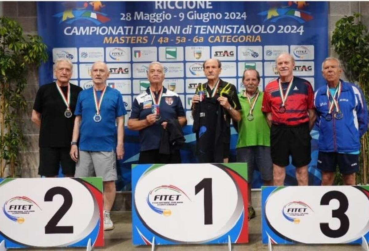 Tennistavolo: il calatino Roberto Garretto vince il titolo italiano di doppio maschile in coppia con Ermenegildo Mollica - 
