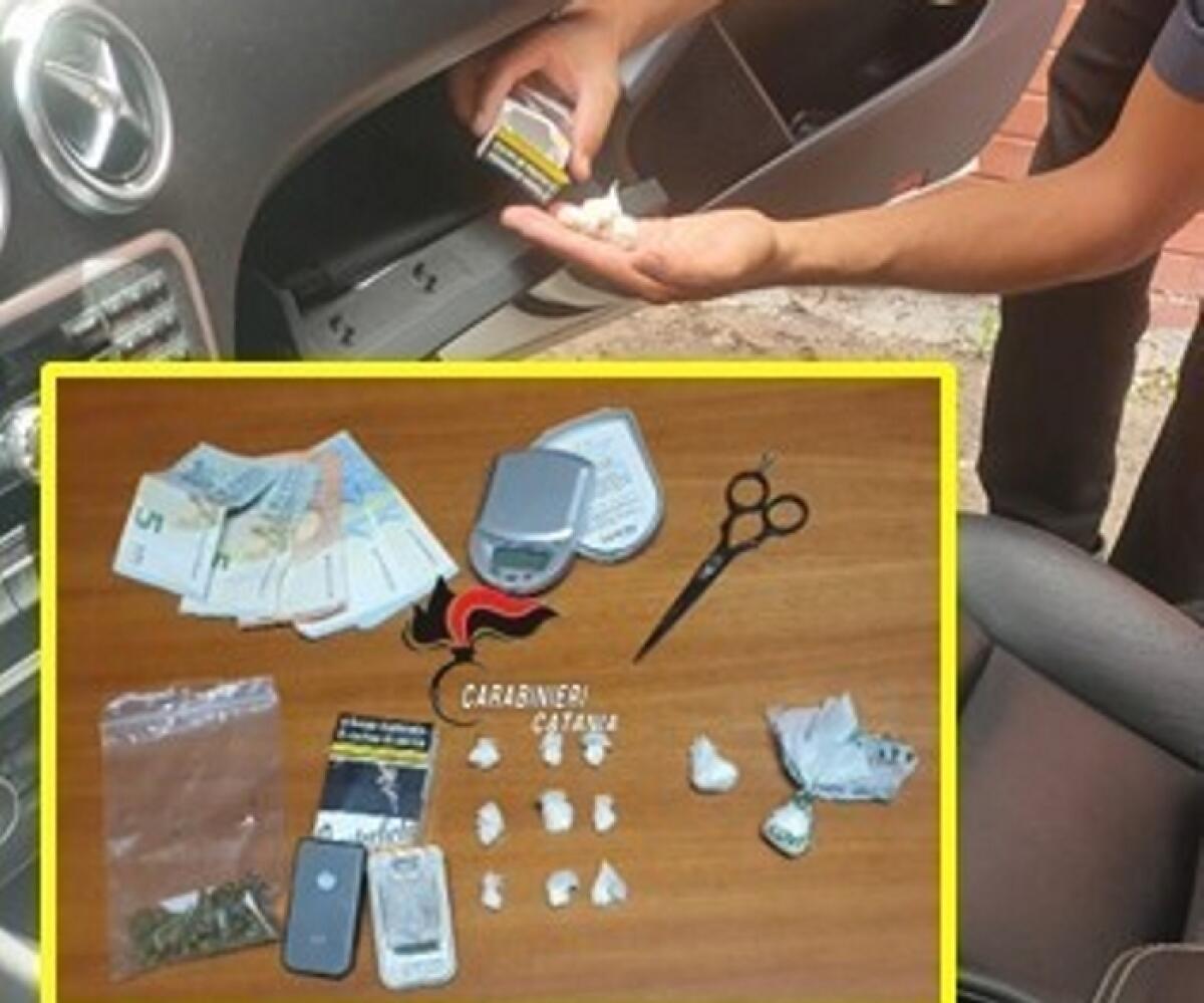 Caltagirone: pusher 34enne arrestato dai Carabinieri, sequestrate anche cocaina e marijuana - 