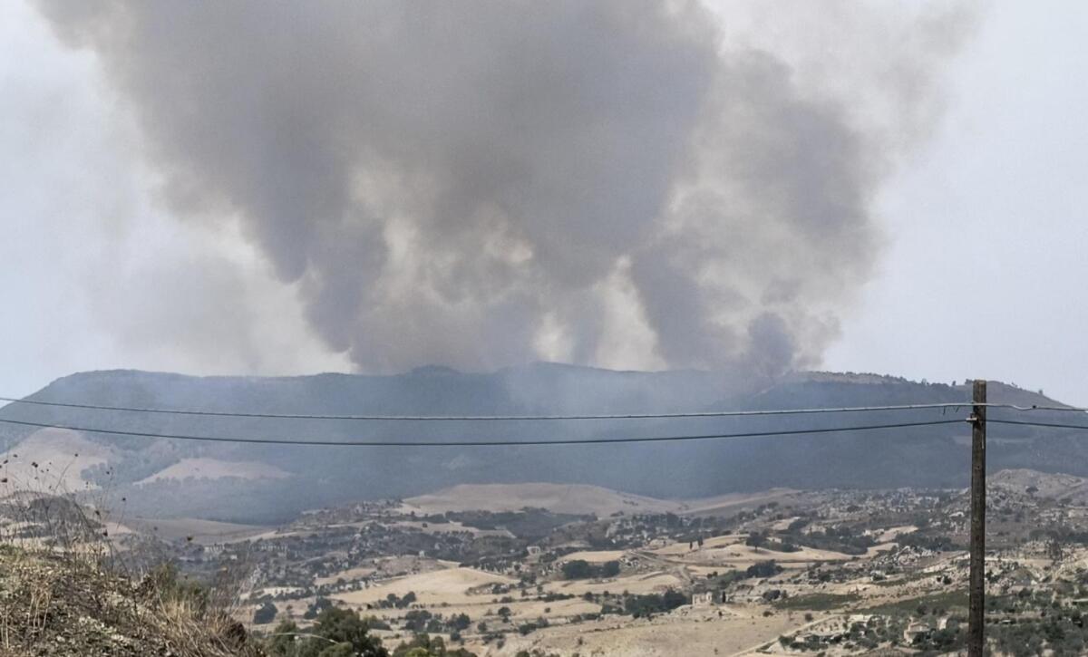San Michele di Ganzaria: oltre mille ettari andati in fumo, il deputato regionale Giuseppe Lombardo promette "impegno preciso e mirato" - 