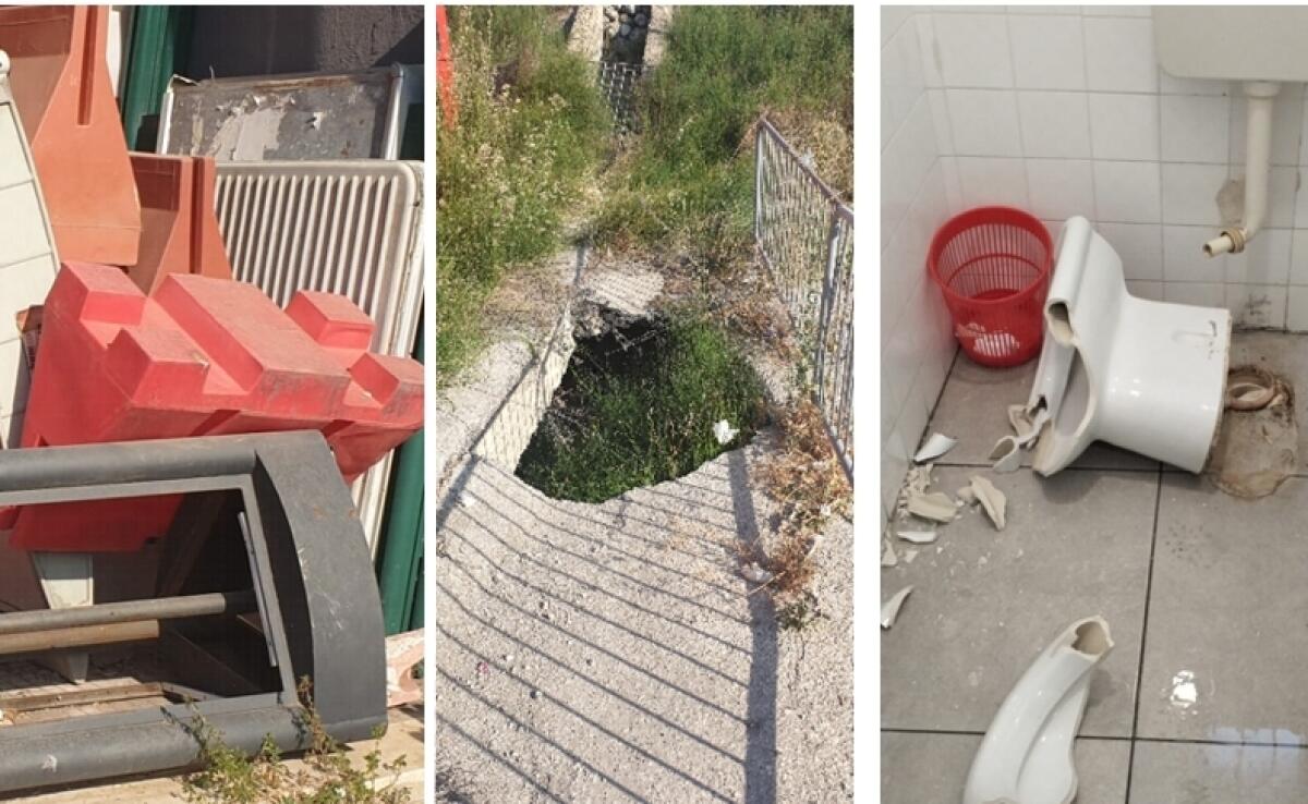 Caltagirone: degrado, sporcizia e buche pericolose nell'area dell'Autostazione e autoparco comunale - 