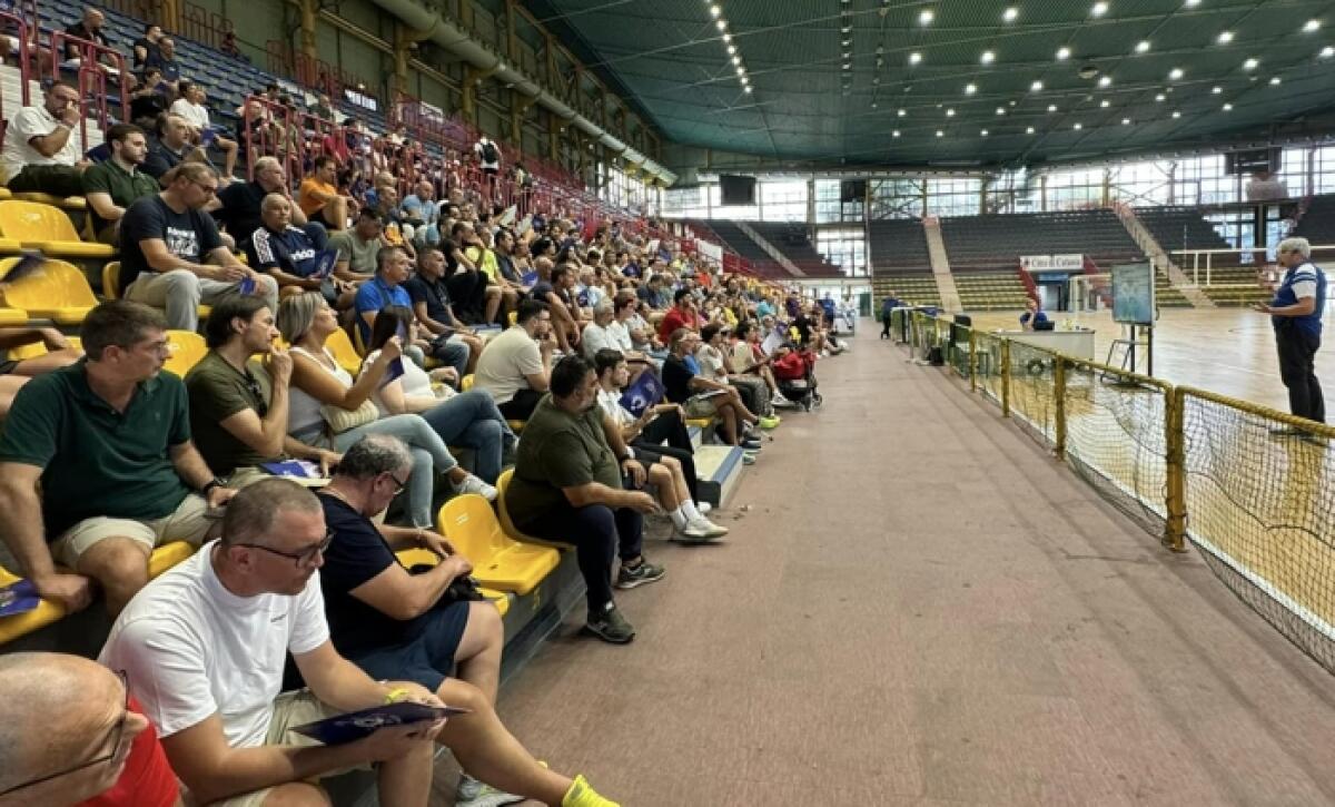 Pallavolo maschile: un successo il corso di aggiornamento allenatori Fipav - 