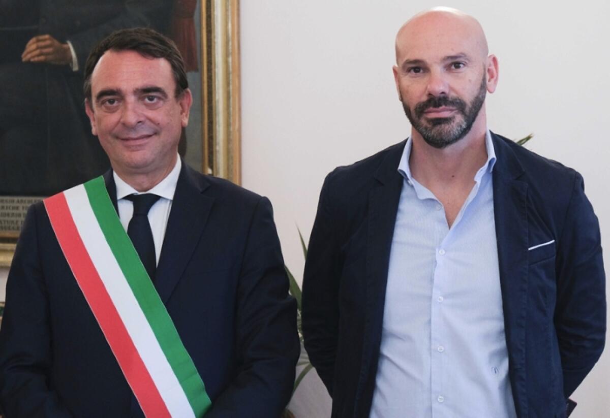 Caltagirone: al municipio, incontro istituzionale con il nuovo dirigente del Commissariato della Polizia di Stato di Caltagirone - 