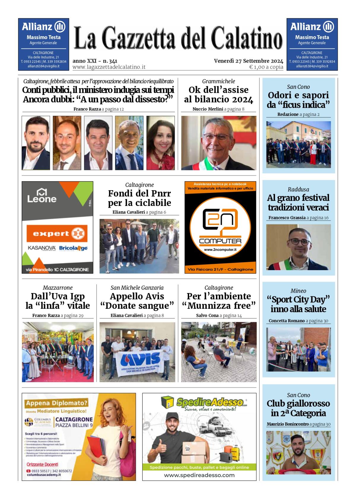 La Gazzetta del Calatino n° 341 - 