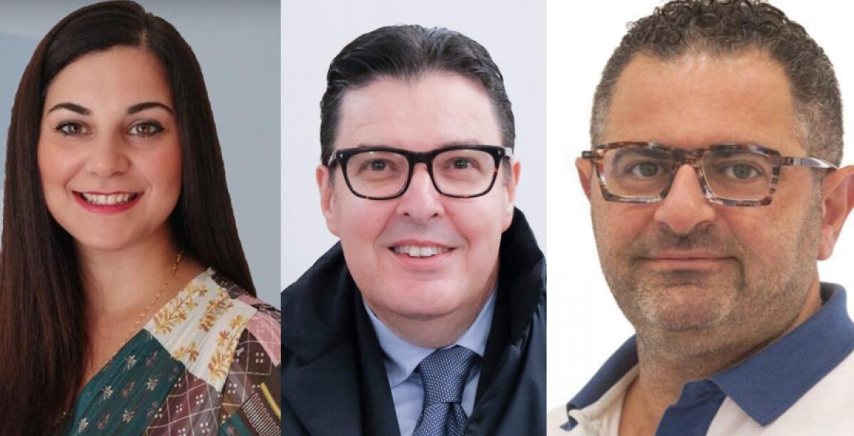 Caltagirone: le tre commissioni consiliari hanno i nuovi presidenti, Selenia Tutone, Francesco Alparone e Francesco Lo Piccolo - 