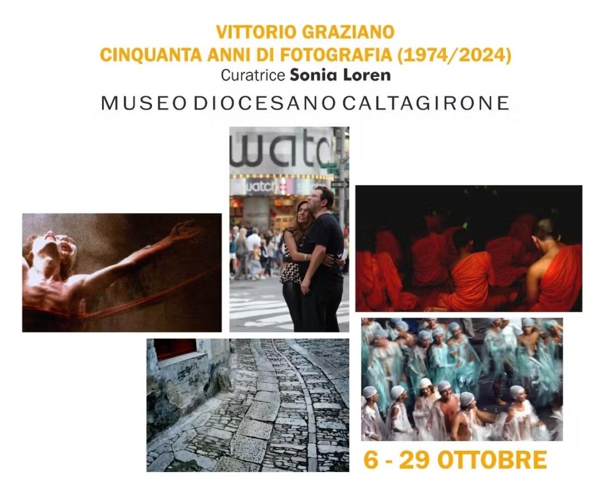 Caltagirone: domenica 6 ottobre al Museo Diocesano il Med Photo Fest con la mostra "Vittorio Graziano. Cinquantanni di fotografia (1974/2024)" - 