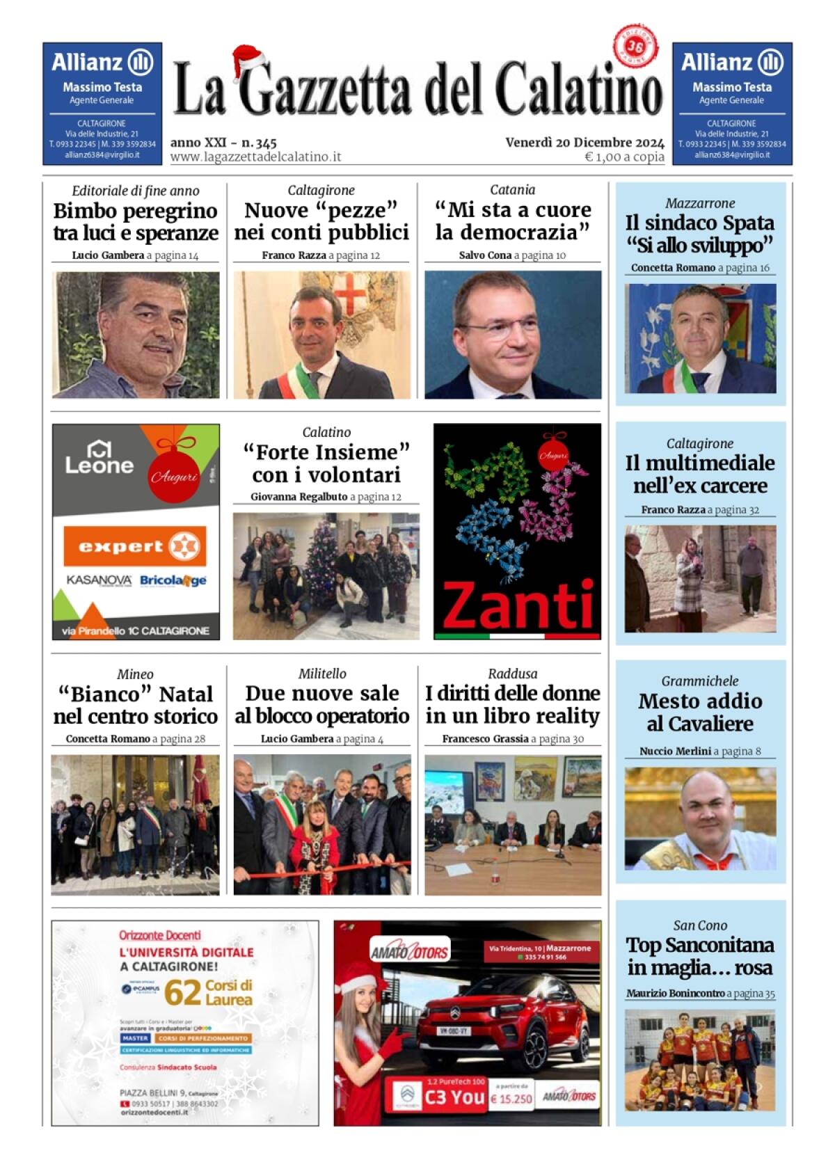 La Gazzetta del Calatino n° 345 - 
