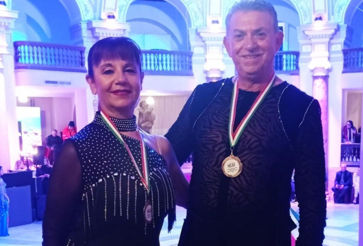 Campionato del mondo di danze latino americano: terzo posto per la coppia calatina Maria e Salvatore Ferrante - 