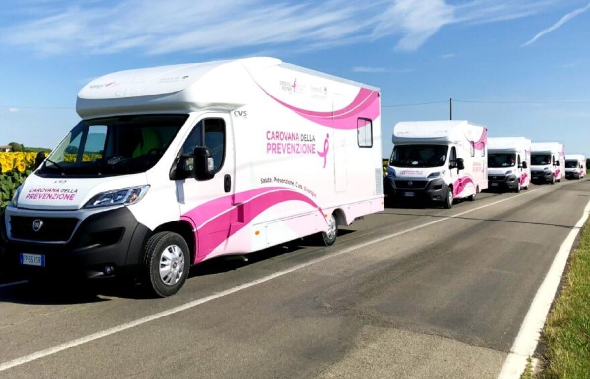 Caltagirone: sabato 25 gennaio, dalle 9 alle 15, al Palazzetto dello Sport "Don Pino Puglisi ", la Carovana della Prevenzione Komen Italia - 