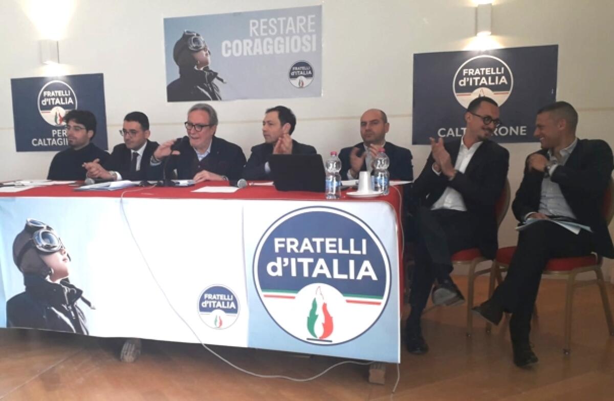 Caltagirone: Stefano Marchese è il nuovo coordinatore cittadino di Fratelli d'Italia - 