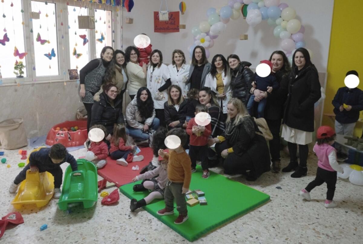 Caltagirone: inaugurata la nuova sezione Primavera (14 bimbi dai 2 ai 3 anni) del nido d’infanzia Arcobaleno - 