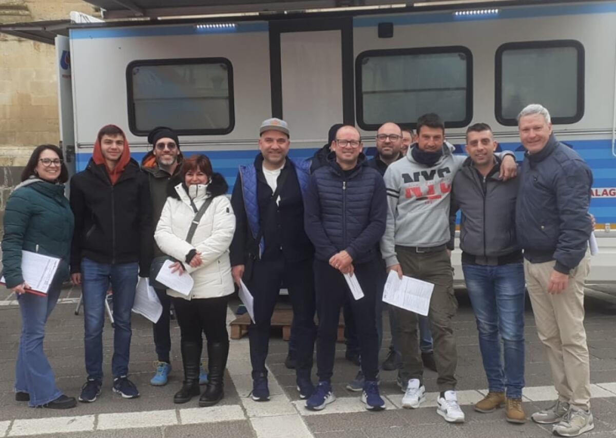 A Vizzini l’autoemoteca di Avis Palagonia in collaborazione con gli storici referenti vizzinesi dell’associazione - 
