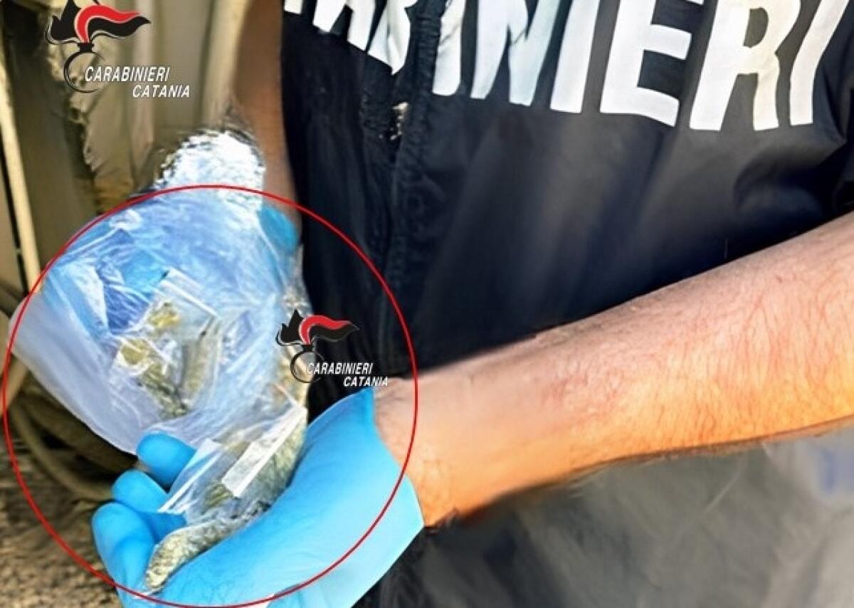 Ramacca: diciassettenne scappa ai Carabinieri, trovato con droga e contanti - 