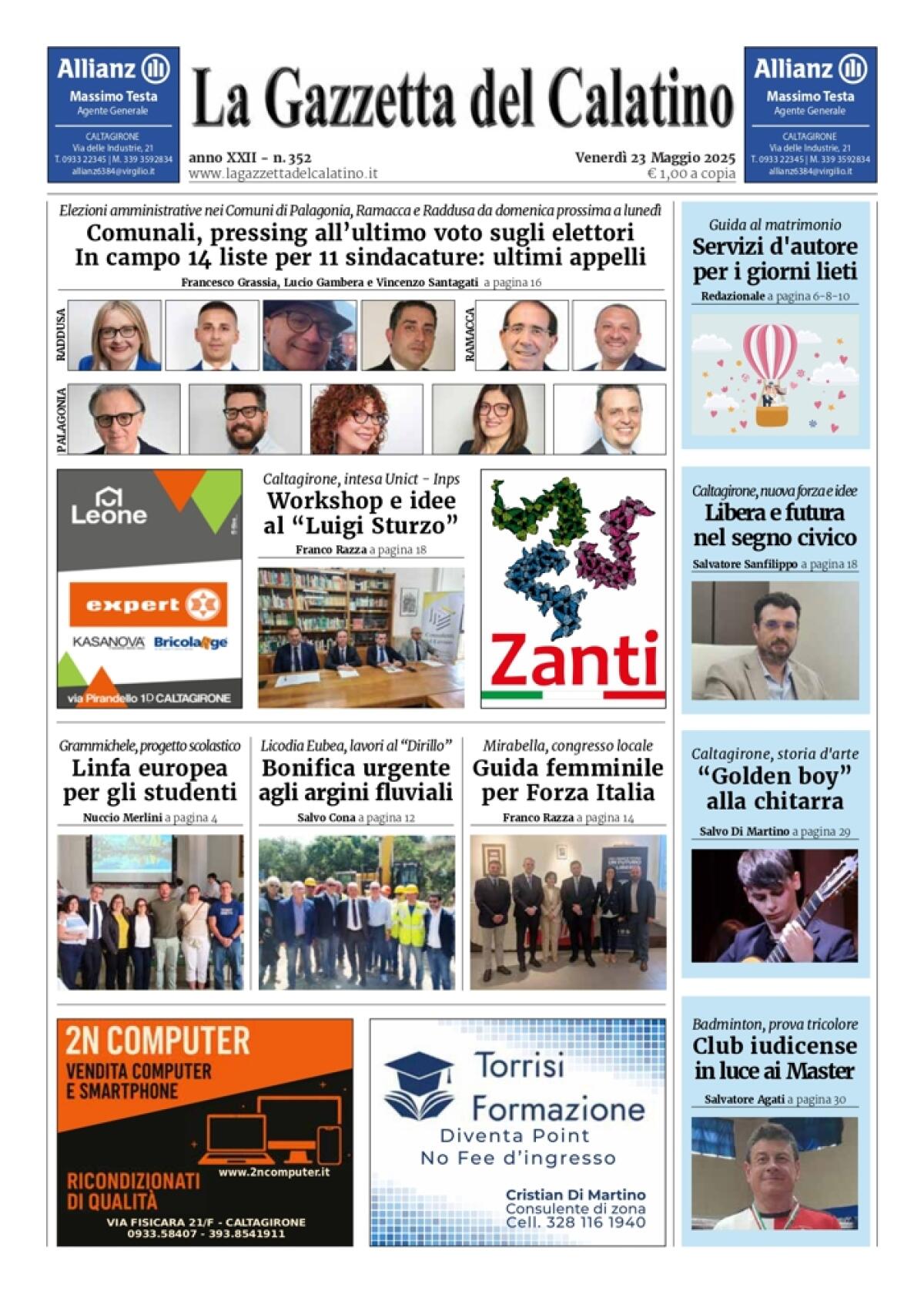 La Gazzetta del Calatino n° 352 - 