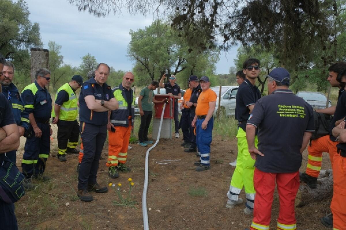 Caltagirone: un innovativo impianto antincendio nel cuore del bosco di Santo Pietro - 