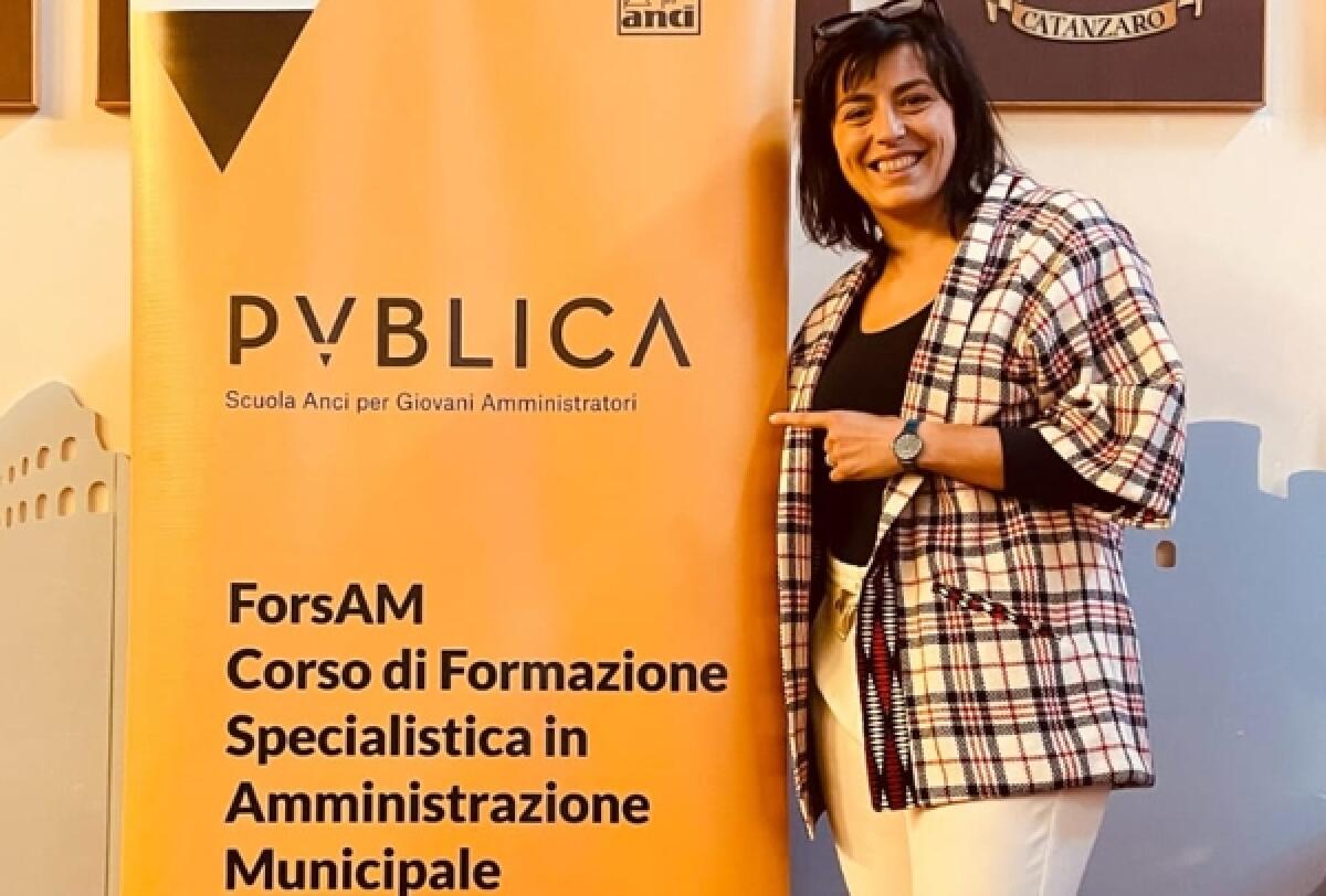 Successo a Caltagirone: la consigliera comunale Greta Bonanno tra i protagonisti della scuola di ala formazione Anci Pubblica - 