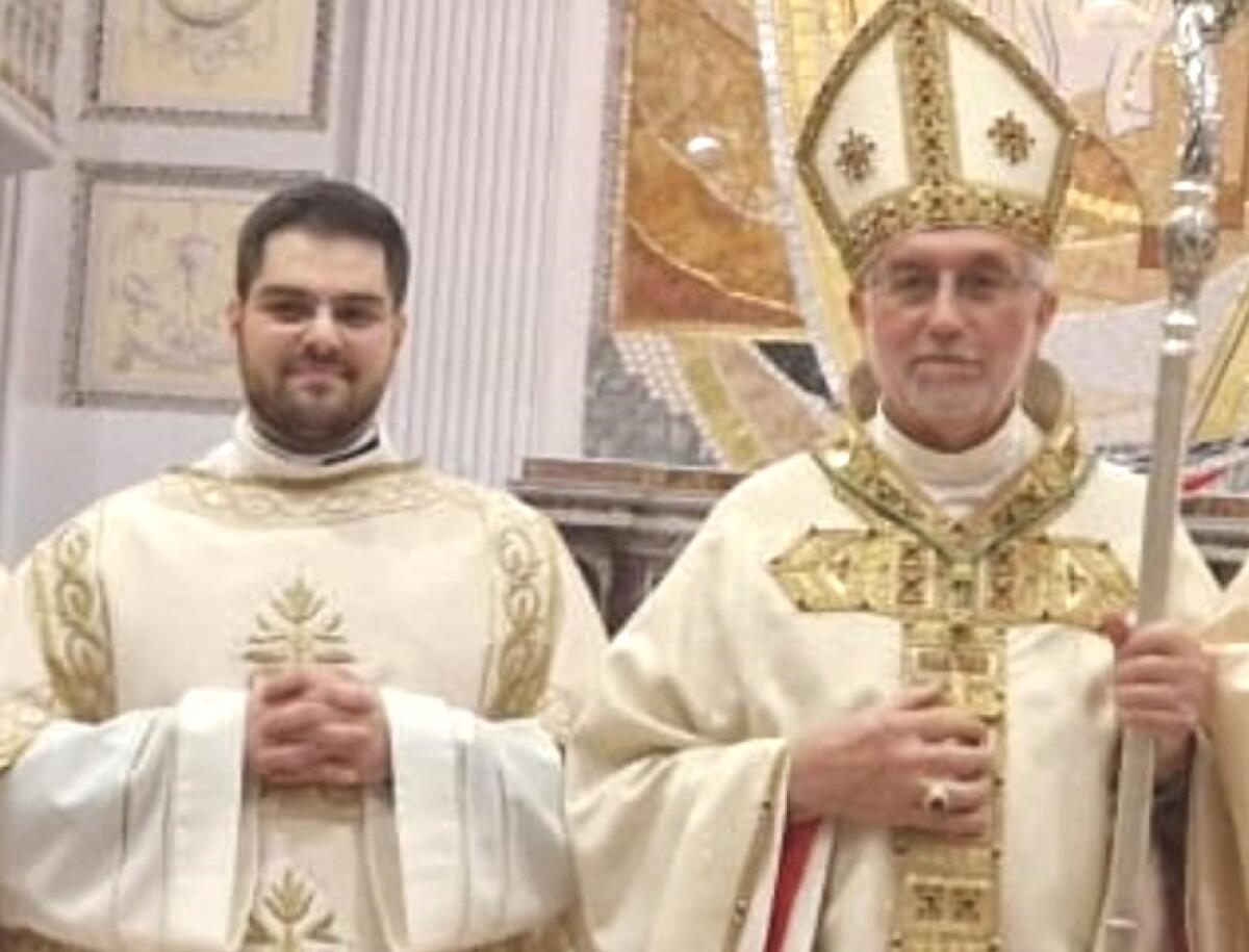 Caltagirone: sabato 14 giugno l'ordinazione presbiterale del diacono don Cristian Frisa - 