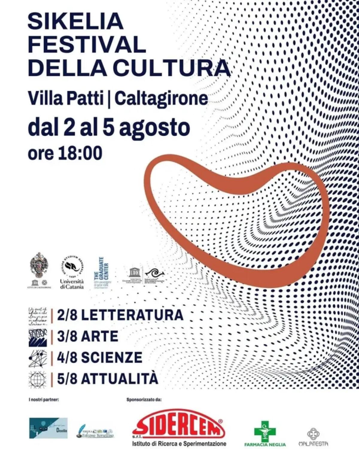 Caltagirone: musica, scienza e letteratura, tutto pronto per il Sikelia Festival della Cultura - 
