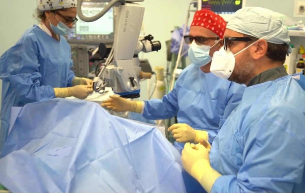 Caltagirone: l'Ospedale "Gravina" si conferma punto di riferimento in Sicilia per la chirurgia corneale avanzata - 