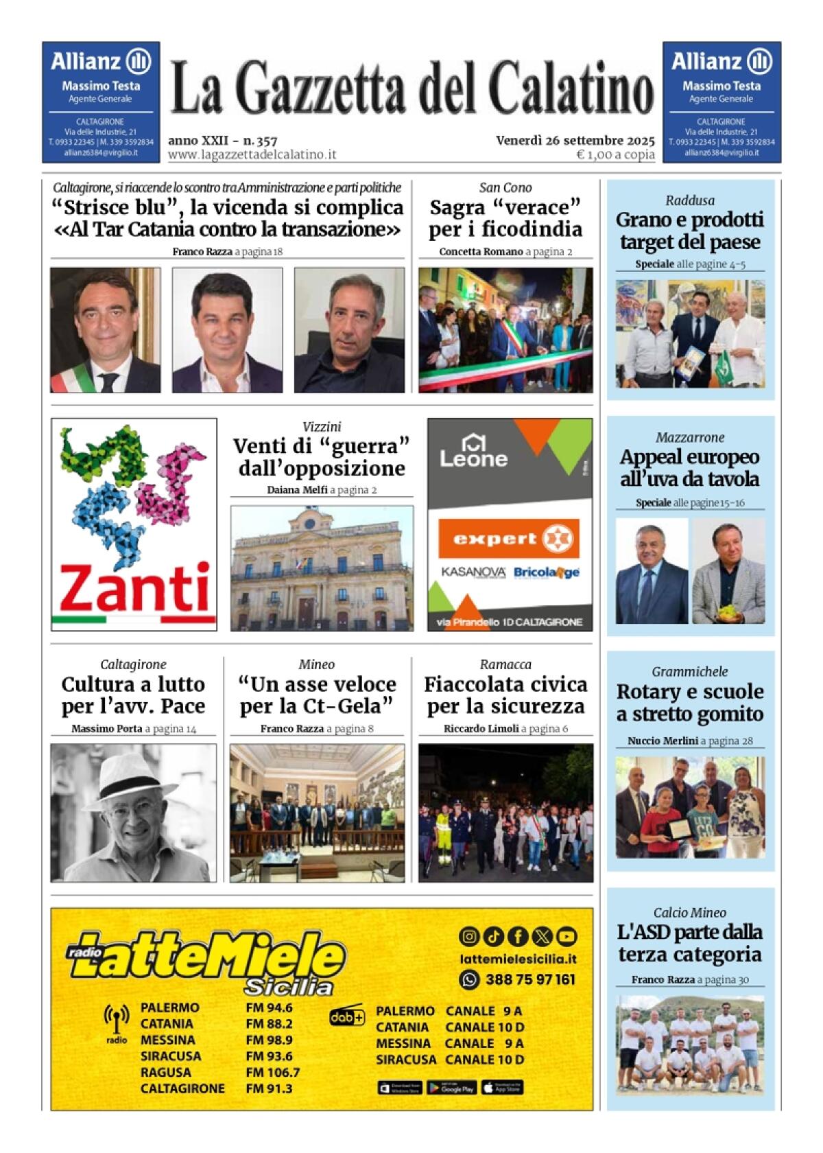 La Gazzetta del Calatino n° 357 - 
