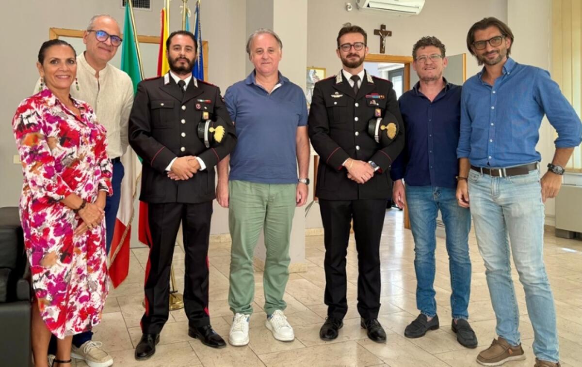 Palagonia accoglie il nuovo Comandante dei Carabinieri, il Capitano Alfonso De Stefano - 