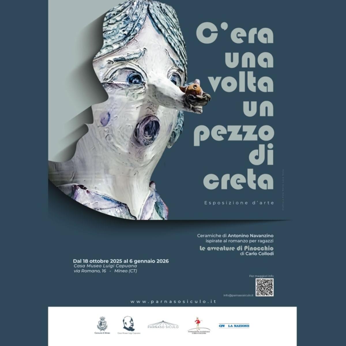 Mineo: dal 18 ottobre alla Casa Museo Luigi Capuana la mostra "C’era una volta un pezzo di creta" - 