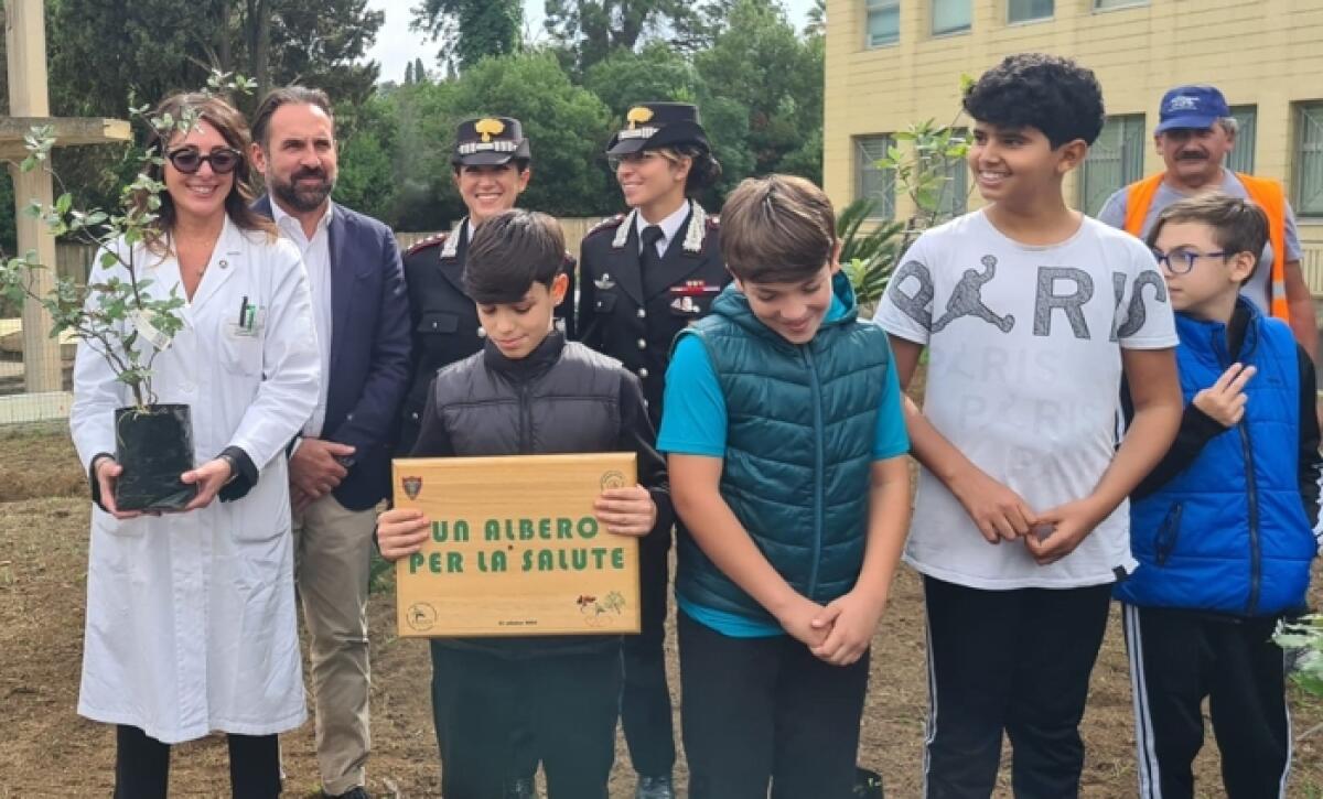 Caltagirone, tre querce per la salute: i Carabinieri Biodiversità al fianco dell’Ospedale “Gravina e Santo Pietro” - 