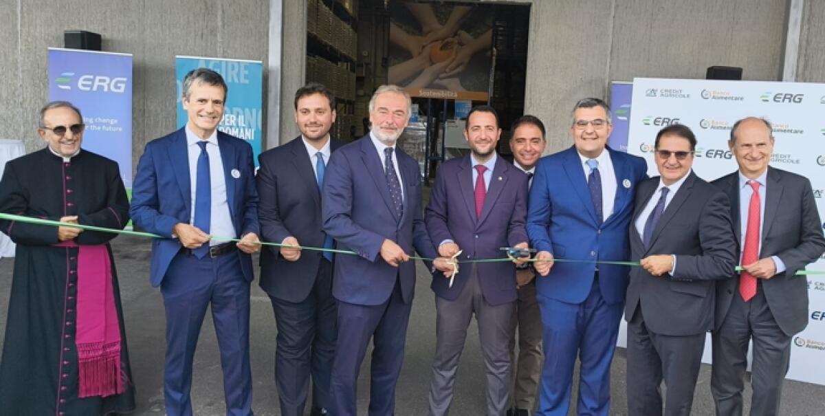 Il Banco Alimentare della Sicilia con più energia: inaugurato il primo impianto solare solidale della Sicilia - 
