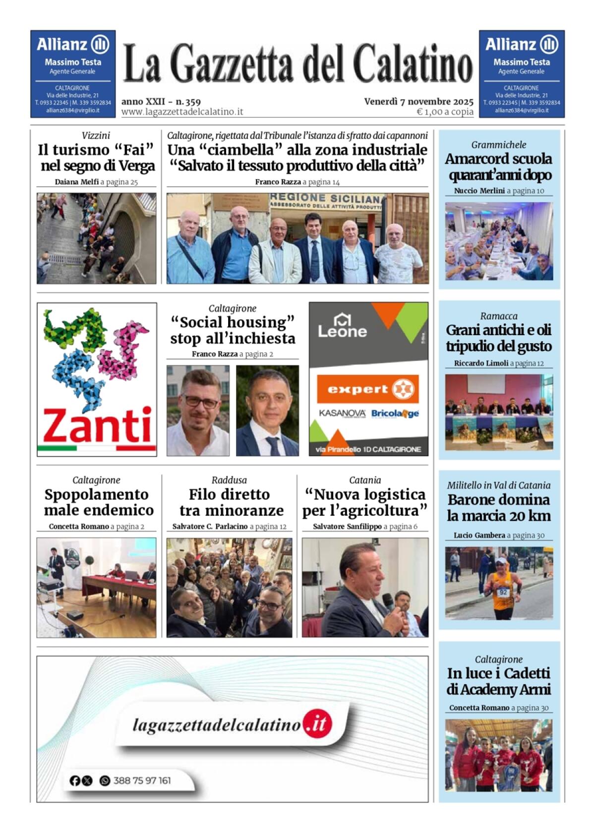 La Gazzetta del Calatino n° 359 - 