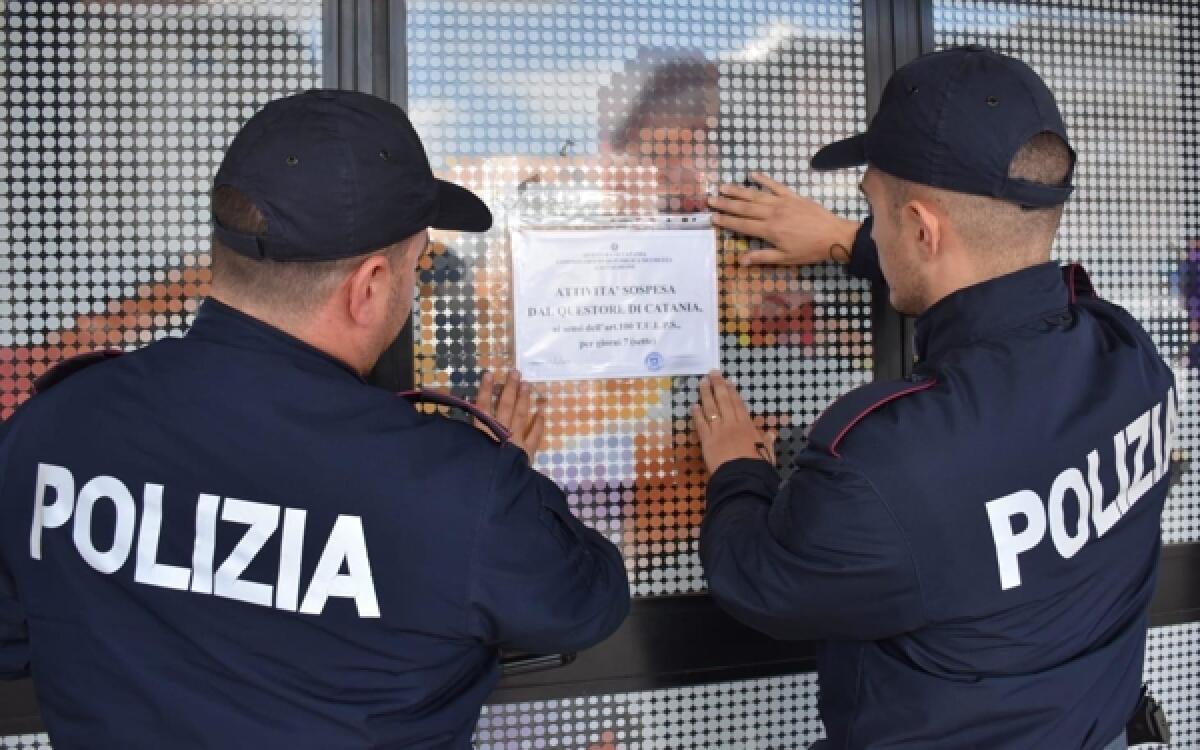 Caltagirone, centro scommesse chiuso per sette giorni: era ritrovo di pregiudicati - 