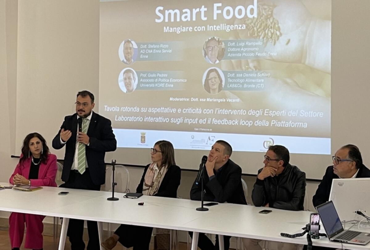 Urban Center Enna: il progetto "Smart Food, Mangiare con Intelligenza" - 