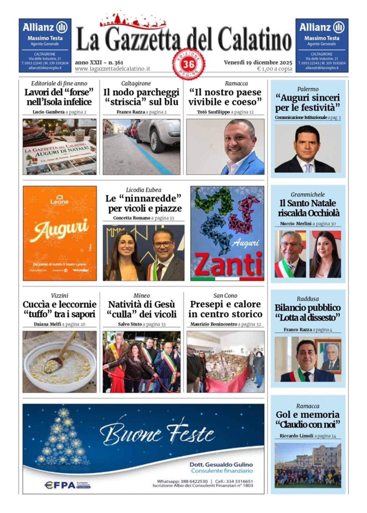 La Gazzetta del Calatino n° 361 - 