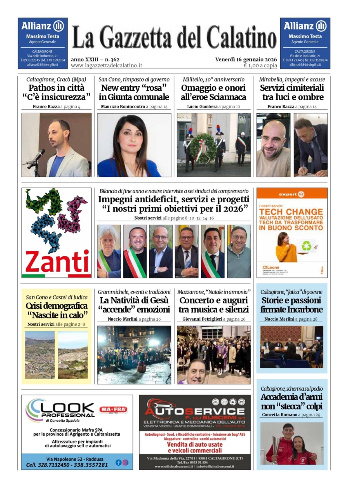 La Gazzetta del Calatino n° 362 - 