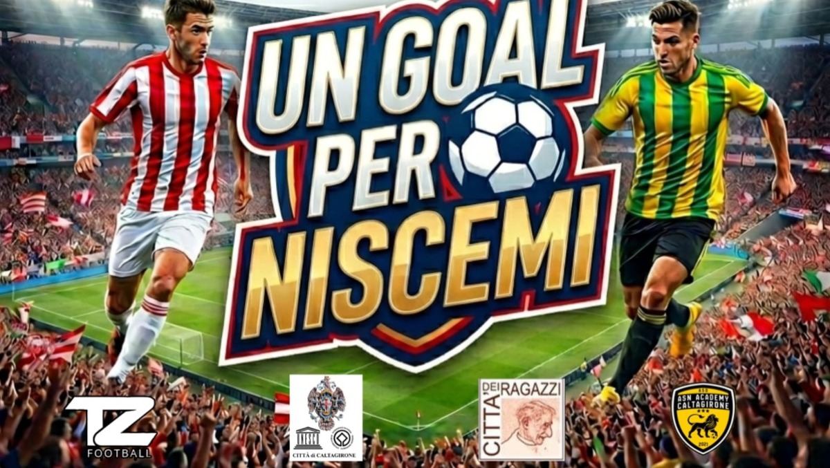 Solidarietà in campo: a Caltagirone "Un Gol per Niscemi" - 