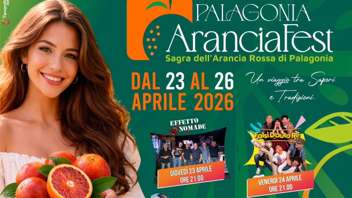 Palagonia AranciaFest 2026: i primi eventi del 23 e 24 aprile - 
