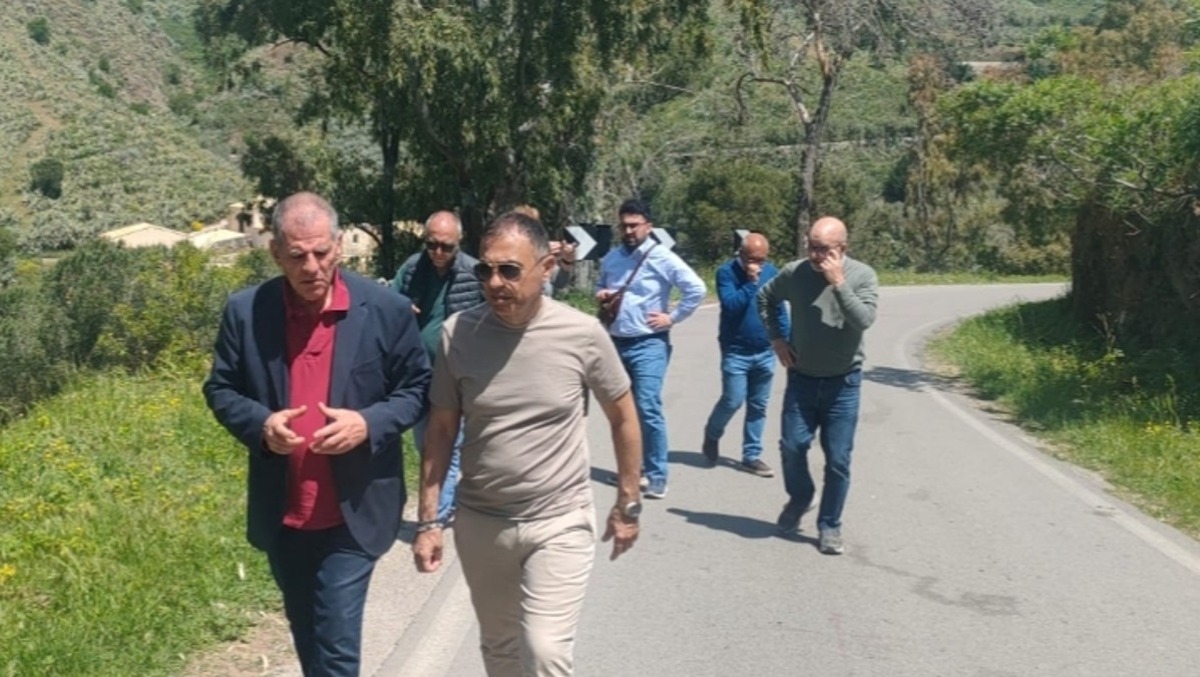 Vizzini, viabilità sicura: sopralluogo sui cantieri provinciali